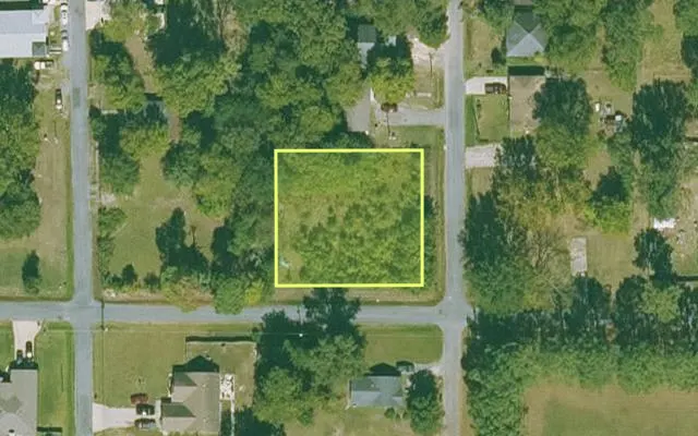 Aerial view of JEFFERSON County parcel 930-02156-000 — Arkansas post-auction with approximate parcel outline