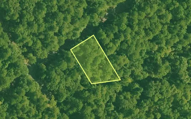 Aerial view of SALINE County parcel 536-00037-000 — Arkansas post-auction with approximate parcel outline