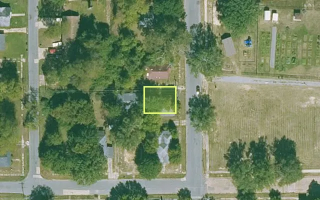 Aerial view of JEFFERSON County parcel 930-62087-000 — Arkansas post-auction with approximate parcel outline