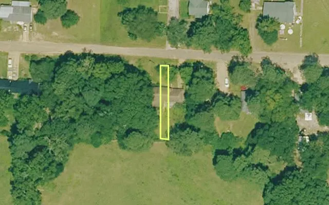 Aerial view of COLUMBIA County parcel 03-00911-00000 — Arkansas post-auction with approximate parcel outline