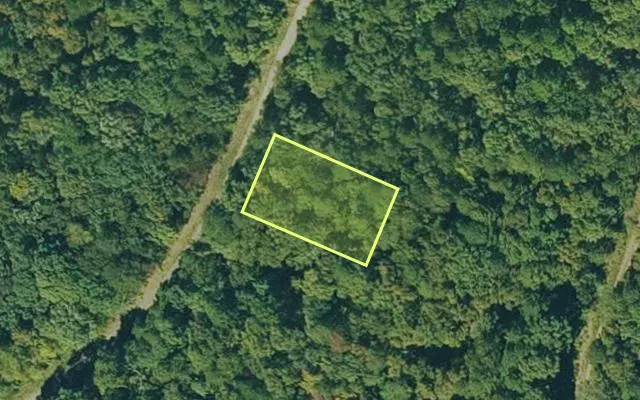 Aerial view of VAN BUREN County parcel 4550-02082-0000 — Arkansas post-auction with approximate parcel outline