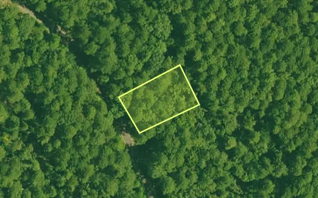 Aerial view of GARLAND County parcel 71918 — Arkansas post-auction with approximate parcel outline