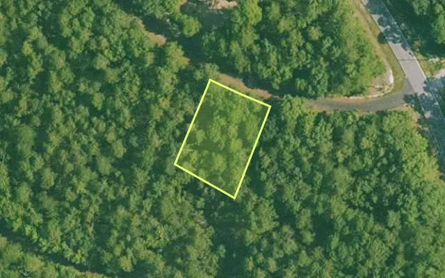 Aerial view of SALINE County parcel 496-00115-000 — Arkansas post-auction with approximate parcel outline
