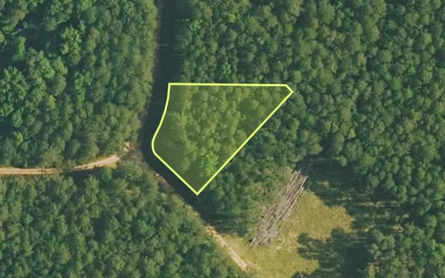 Aerial view of VAN BUREN County parcel 4500-02444-0000 — Arkansas post-auction with approximate parcel outline