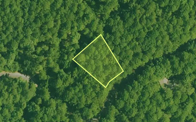 Aerial view of GARLAND County parcel 70786 — Arkansas post-auction with approximate parcel outline