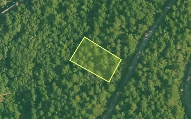 Aerial view of GARLAND County parcel 56915 — Arkansas post-auction with approximate parcel outline