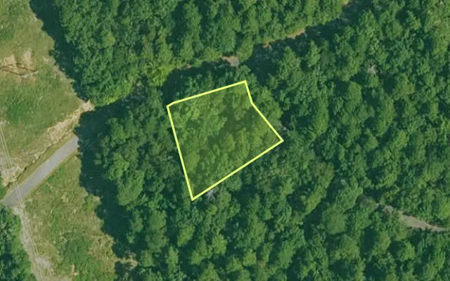 Aerial view of GARLAND County parcel 66260 — Arkansas post-auction with approximate parcel outline