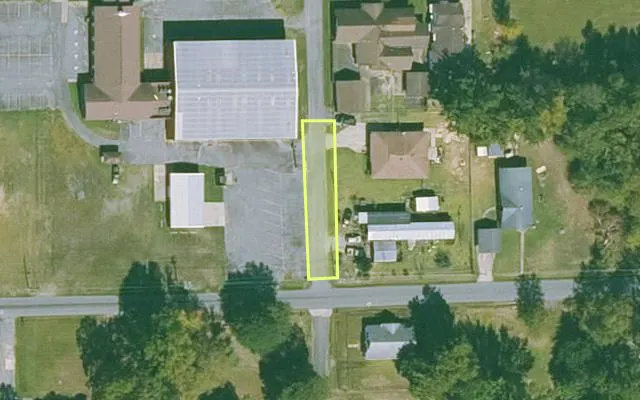 Aerial view of JEFFERSON County parcel 930-43125-001 — Arkansas post-auction with approximate parcel outline