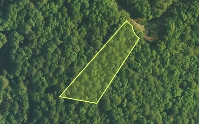 Aerial view of VAN BUREN County parcel 4400-15009-0000 — Arkansas post-auction with approximate parcel outline