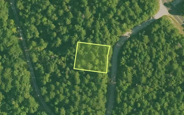 Aerial view of SALINE County parcel 500-00006-000 — Arkansas post-auction with approximate parcel outline