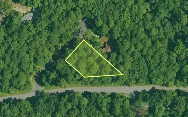 Aerial view of GARLAND County parcel 62157 — Arkansas post-auction with approximate parcel outline