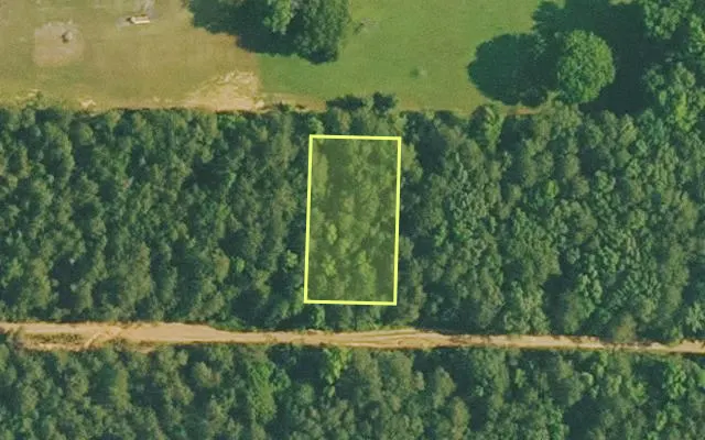 Aerial view of VAN BUREN County parcel 4200-01012-0000 — Arkansas post-auction with approximate parcel outline