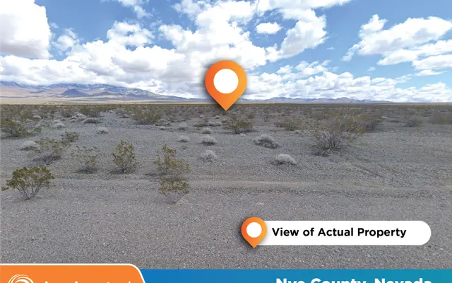 LandCentral listing preview for 0.46 acres in Nye, NV — 15951
