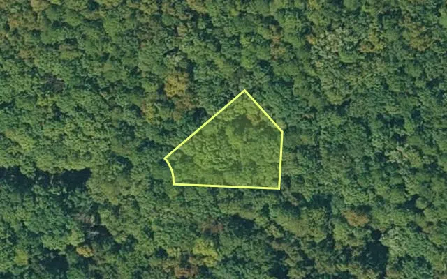 Aerial view of VAN BUREN County parcel 4050-12173-0000 — Arkansas post-auction with approximate parcel outline