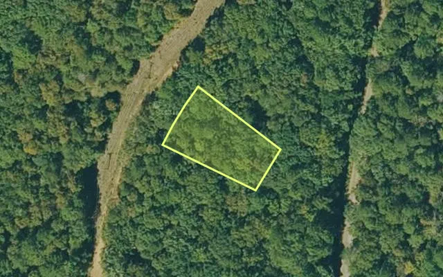 Aerial view of VAN BUREN County parcel 4050-12246-0000 — Arkansas post-auction with approximate parcel outline