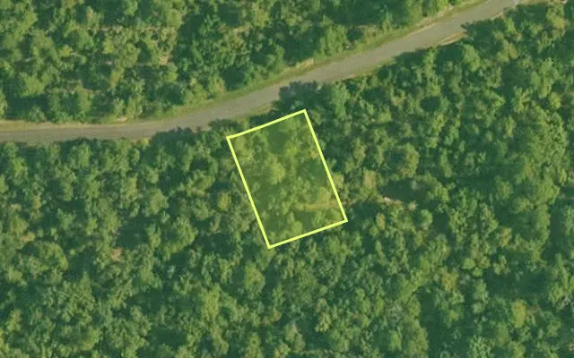 Aerial view of SALINE County parcel 604-00059-000 — Arkansas post-auction with approximate parcel outline