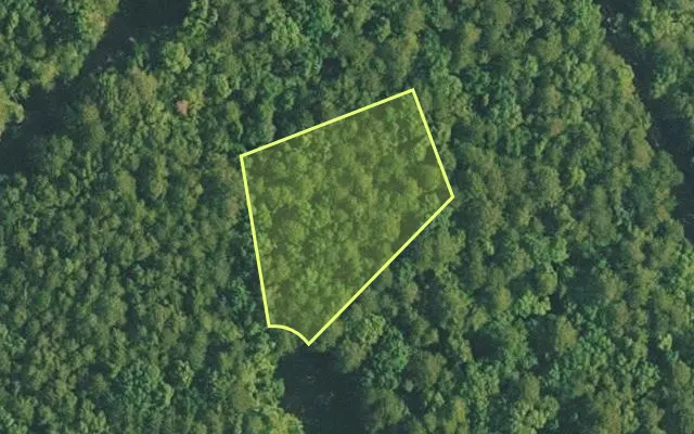 Aerial view of VAN BUREN County parcel 4400-18078-0000 — Arkansas post-auction with approximate parcel outline