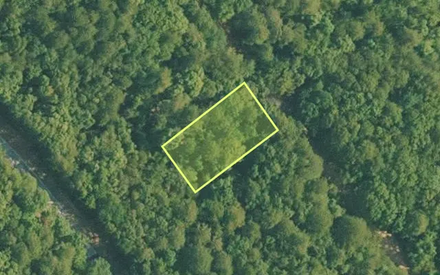 Aerial view of VAN BUREN County parcel 4050-05023-0000 — Arkansas post-auction with approximate parcel outline