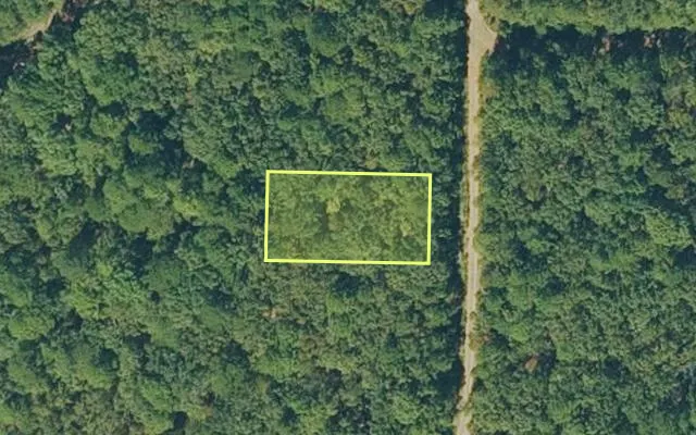 Aerial view of VAN BUREN County parcel 4300-06018-0000 — Arkansas post-auction with approximate parcel outline