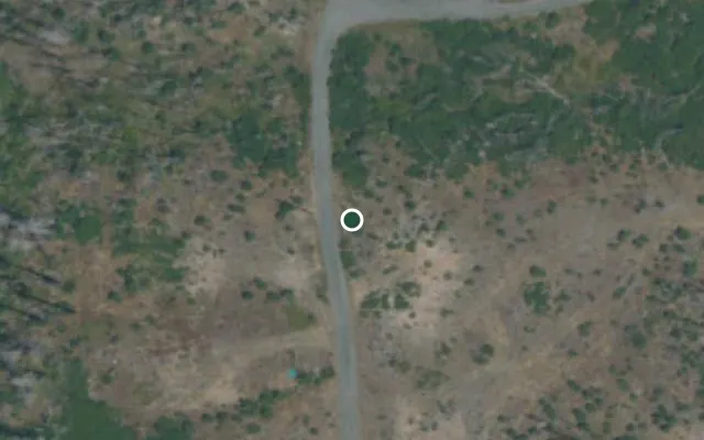 Aerial view of 0.29 acres in Butte, CA — 16024; approximate location marked