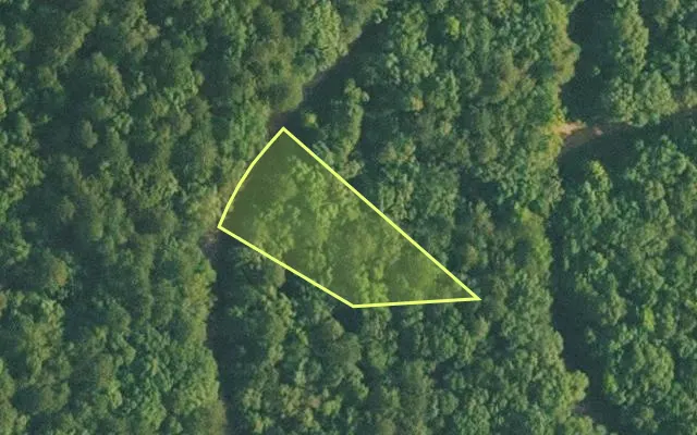 Aerial view of VAN BUREN County parcel 4300-01326-0000 — Arkansas post-auction with approximate parcel outline