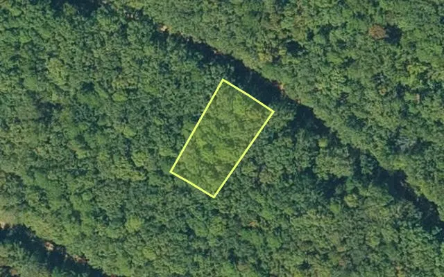 Aerial view of VAN BUREN County parcel 4300-02156-0000 — Arkansas post-auction with approximate parcel outline