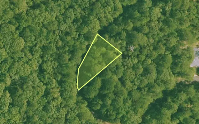 Aerial view of GARLAND County parcel 72432 — Arkansas post-auction with approximate parcel outline