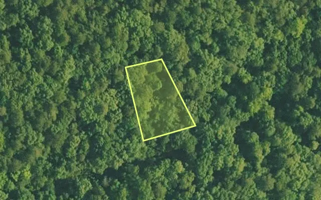 Aerial view of VAN BUREN County parcel 4400-16020-0000 — Arkansas post-auction with approximate parcel outline