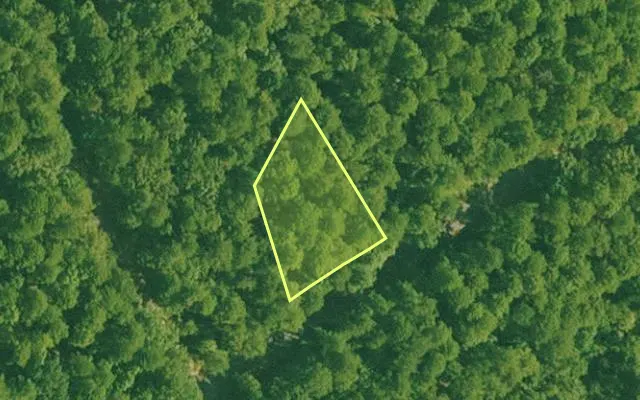 Aerial view of SALINE County parcel 536-00053-000 — Arkansas post-auction with approximate parcel outline