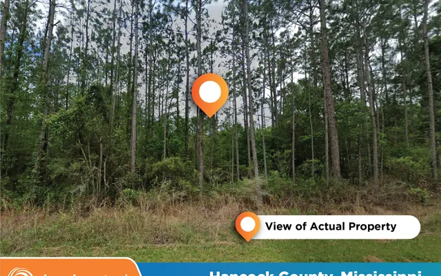 LandCentral listing preview for 0.23 acres in Hancock, MS — 15885
