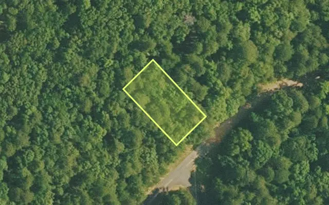 Aerial view of VAN BUREN County parcel 4050-04031-0000 — Arkansas post-auction with approximate parcel outline
