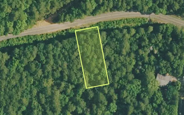 Aerial view of VAN BUREN County parcel 4400-01082-0000 — Arkansas post-auction with approximate parcel outline