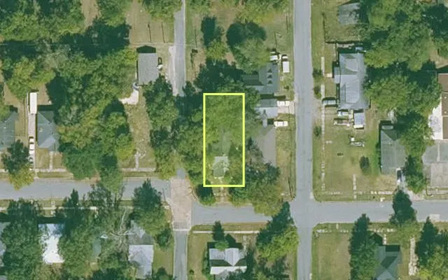 Aerial view of JEFFERSON County parcel 930-51766-000 — Arkansas post-auction with approximate parcel outline