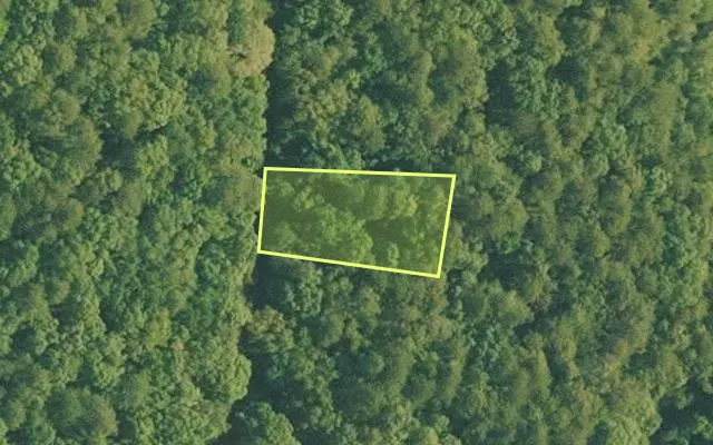 Aerial view of VAN BUREN County parcel 4050-06047-0000 — Arkansas post-auction with approximate parcel outline