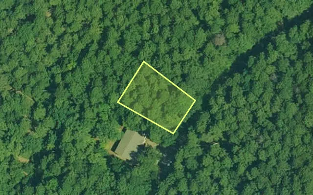 Aerial view of GARLAND County parcel 64403 — Arkansas post-auction with approximate parcel outline
