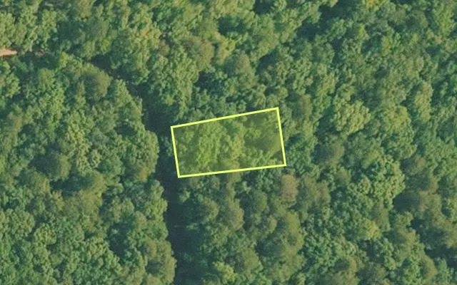 Aerial view of VAN BUREN County parcel 4050-07136-0000 — Arkansas post-auction with approximate parcel outline