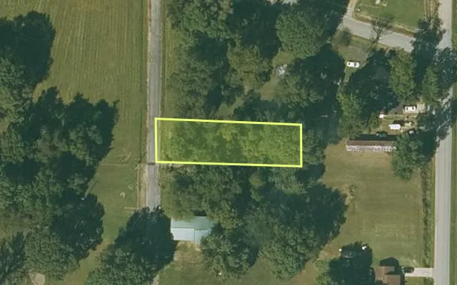 Aerial view of CHICOT County parcel 050-02086-000 — Arkansas post-auction with approximate parcel outline
