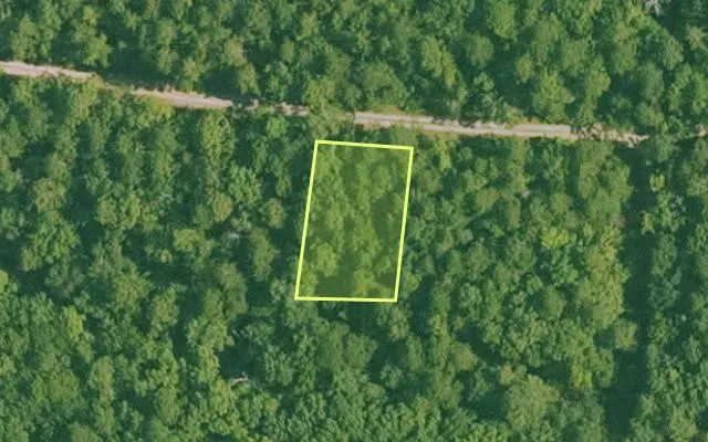 Aerial view of SALINE County parcel 496-00003-000 — Arkansas post-auction with approximate parcel outline