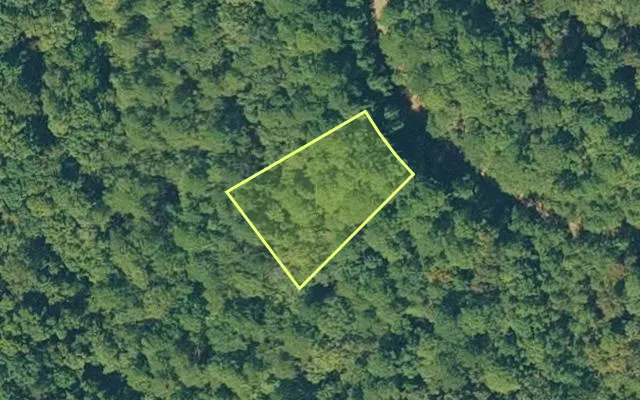 Aerial view of VAN BUREN County parcel 4300-18051-0000 — Arkansas post-auction with approximate parcel outline