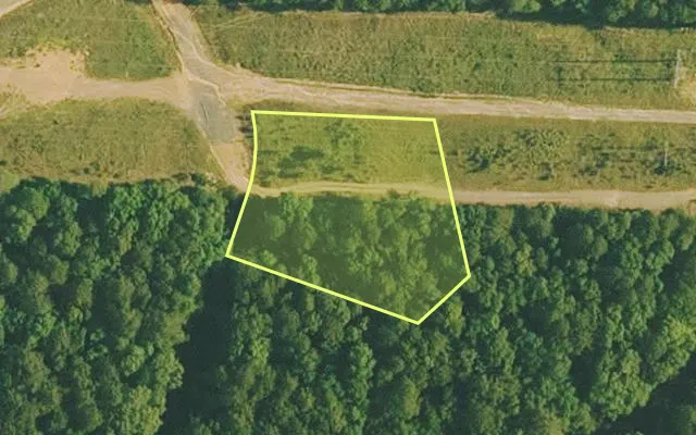 Aerial view of VAN BUREN County parcel 4400-20150-0000 — Arkansas post-auction with approximate parcel outline