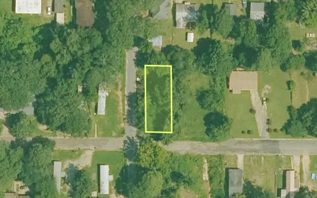 Aerial view of UNION County parcel 00120-00188-0000 — Arkansas post-auction with approximate parcel outline