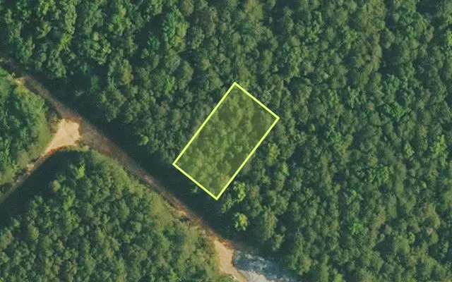 Aerial view of VAN BUREN County parcel 4200-01145-0000 — Arkansas post-auction with approximate parcel outline