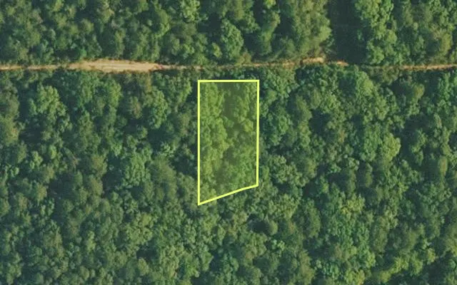 Aerial view of VAN BUREN County parcel 4400-19171-0000 — Arkansas post-auction with approximate parcel outline