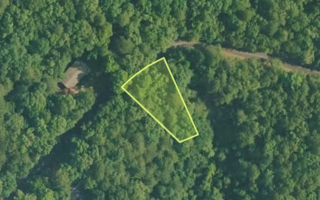 Aerial view of VAN BUREN County parcel 4400-07083-0000 — Arkansas post-auction with approximate parcel outline