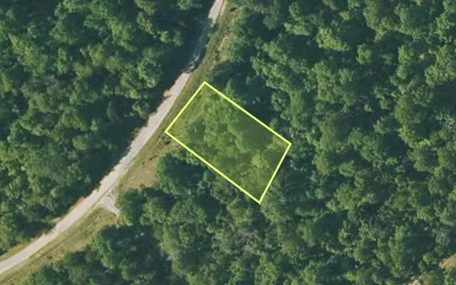 Aerial view of FULTON County parcel 405-21501-000 — Arkansas post-auction with approximate parcel outline