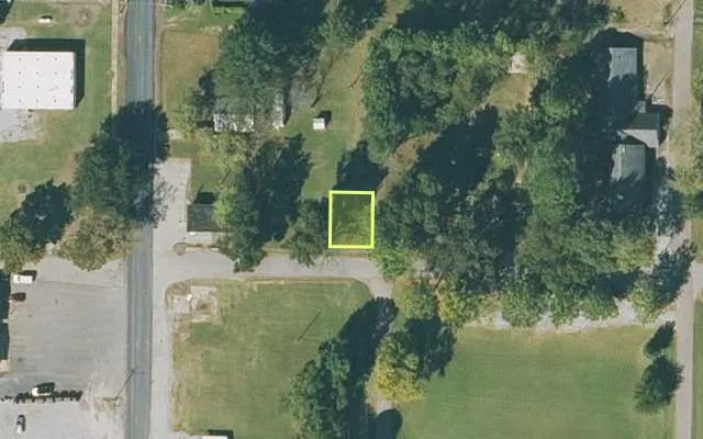 Aerial view of JACKSON County parcel 007-00120-000 — Arkansas post-auction with approximate parcel outline