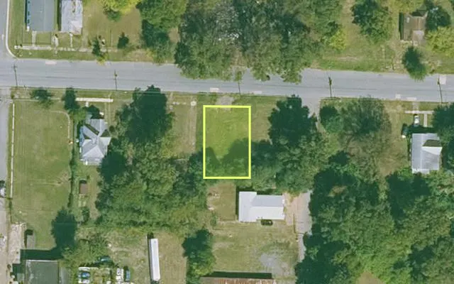 Aerial view of JEFFERSON County parcel 930-68551-000 — Arkansas post-auction with approximate parcel outline