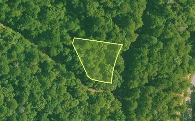Aerial view of SALINE County parcel 640-00030-000 — Arkansas post-auction with approximate parcel outline