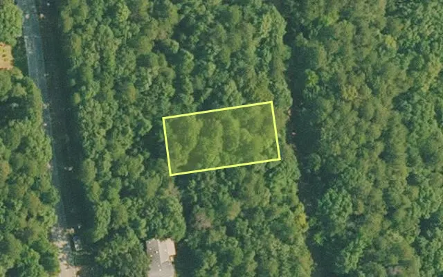 Aerial view of VAN BUREN County parcel 4050-07031-0000 — Arkansas post-auction with approximate parcel outline