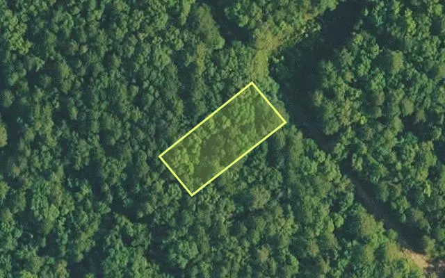 Aerial view of VAN BUREN County parcel 4400-12125-0000 — Arkansas post-auction with approximate parcel outline